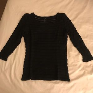 Ribbed sweater